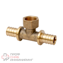 Тройник аксиальный MVI ВР Ду16х1/2х16