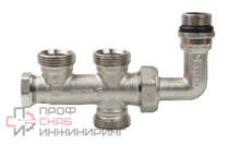 Узел бокового подключения радиатора SANEXT НР 1/2" x ВР 3/4" Евроконус