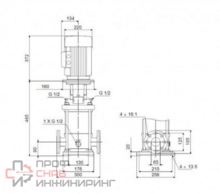 Насос Grundfos CR20-3 A-F-A-E-HQQE 3x400D 50 HZ