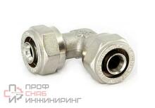 Угол обжимной 20 никелированный