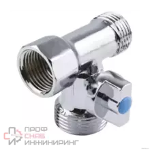 Кран шаровой Aquasfera латунь д/стир G1/2"х3/4"х1/2" м/р б/отр 1040-01