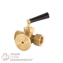 Кран Icma для манометра латунь 183 G1/2" м/м
