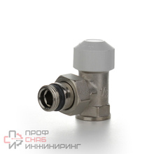 Вентиль термостатический угловой ELSEN 1/2 ВН никелированный с преднастройкой