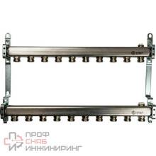 Коллектор распределительный для радиаторной разводки Stout 1х3/4 на 10 выходов