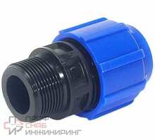Муфта компрессионная РосТурПласт НР 50х1 1/2" РТП
