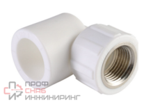 Угольник PPRC 32х3/4"М Политэк