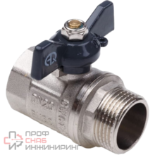 Кран шаровой AQUALINK 3/4 бабочка резьба внутренняя – наружная