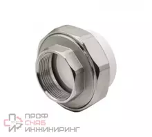 Муфта комбинированная разъемная Акватек ВР 40х1 1/4" белая