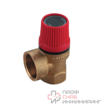 Клапан предохранительный ROMMER для отопления 2.5 бар 1/2"x3/4"