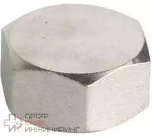 Пробка латунь Altstream 1 1/2" ВР никель