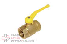 Кран шаровой Цветлит DN15 PN1,6 МПа 11Б27п4