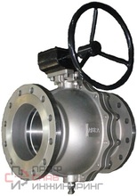 Кран шаровой полнопрохдный фл/фл с ISO фл. и редуктором SS316 ABRA-BV41-300 Abra