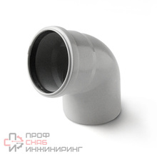 Отвод (полипропилен) PRO AQUA 50x67 градусов