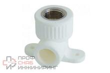 Угольник PPRC 25х1/2"М установочный Valfex