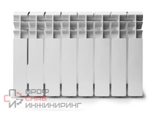 Радиатор биметаллический BM 350/80 8секц. Konner