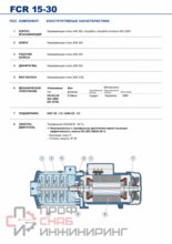 Насос Pedrollo FCR 30/2 4,0 кВт