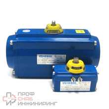 Привод пневматический GENEBRE 5800 132, GNP-44/S4, с возвратной пружиной, F05/07, муфта 14х14мм