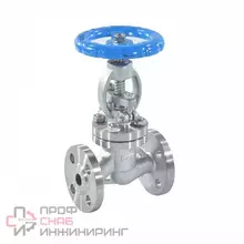 Клапан запорный Сантехкомплект нержавеющий 15нж22нж Ду50 Ру40 фл WGCN
