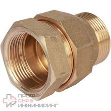 Разъемное соединение американка STOUT ВН уплотнение под гайкой 1 1/4