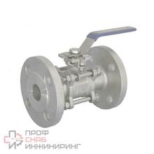 Кран шаровой фланцевый под привод нержавеющий Newkey (3PC)  AISI304 DN65 (2_1/2")  (CF8)  PN16