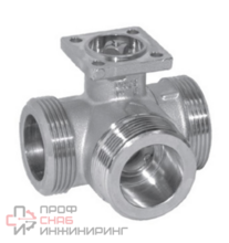 Запорный шаровой кран BELIMO R540, трехходовой, с внешней резьбой