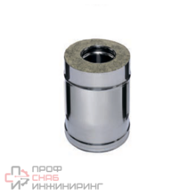 Сэндвич 0,25м Ferrum (430/0,8мм + нерж.) DN200х280