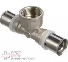 Тройник пресс ALTSTREAM 20х1/2" ВР