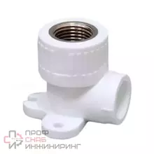 Угол Fusitek 90° комбинированный ВР с настенным креплением 4601FP