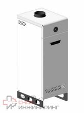 Котел газовый напольный Сигнал АОГВ 11,6 (авт.SIT 630, 1-контурный, стальной, D115, подключение под Жуковский котел сзади)