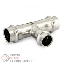 Тройник пресс Uni-fitt 15, нержавеющая сталь