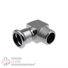 Отвод KAN-therm Steel НР короткий 15xR1/2