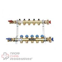 Коллекторная группа НН 1" x 10 вых 3/4"EK Rehau HKV
