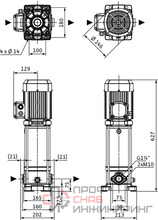 Насос Wilo MEDANA CV1-L.606-1/E/E/16O