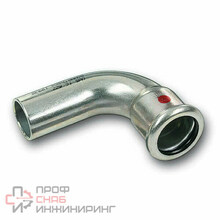 Отвод 90° Sanha Therm 24001A DN35-35 пресс-труба сталь цинк