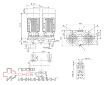 Насос Wilo DPL 40/130-2,2/2