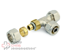Тройник General Fittings 5300 20-20-20 обжим