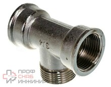 Тройник СТМ резьб.3/4 г/ш/г