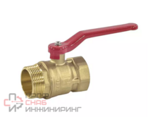 Кран шаровой латунь 11б27п1 Ду25 Ру16 м/р рычаг SantechSystems