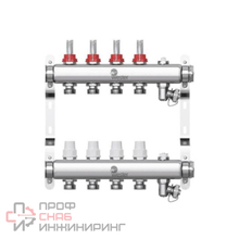 Группа коллекторная Wester нерж расход 1" м/м 3в 3/4" ЕК н/р в/к