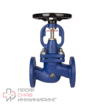 Вентиль запорный с сильфонным уплотнением Zetkama V234F-065 Ду65 Ру40 фланцевый - копия