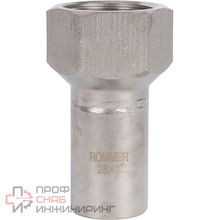 Вставка переходная Rommer НПр-ВР 28х1 из нержавеющей стали