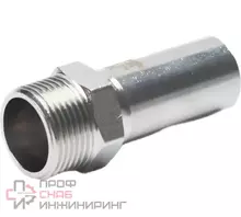 Переходник НПр-НР, 18хG1/2, из нержавеющей стали SUS 304