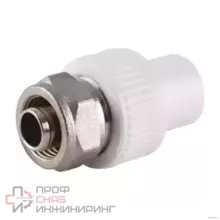 Муфта VALFEX тр PP-R бел комб Дн20х16 д/соед PPR-PEX труб 11142020