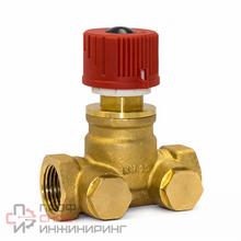 Клапан балансировочный статический резьбовой Broen DRV L DN 025 PN 25 Kvs=8 м3/ч