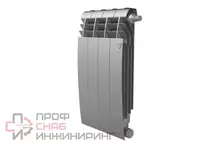 Радиатор Royal Thermo BiLiner 500 Silver Satin VR80 - 4 секц.