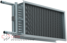 Водяной нагреватель для прямоугольных каналов Shuft WHR 300*150-3