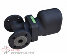 Конденсатоотводчик поплавковый ТЕРМОКОН АСТА-ПМ223-16-250-∆4,5 ВЧ ф/ф DN40 PN16 ∆Pмакс=4,5 бар Тмакс=250°С L=230мм