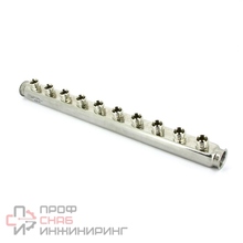 Коллектор ВВ 1" х 8 вых 3/4"EK нержавеющая сталь Uni-fitt