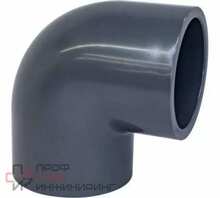 Клеевой отвод AquaViva DN160х90гр Ру16