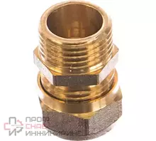 Фитинг RVC МУФТА М/П соединитель Ду-16*1/2" н/р RVC /00656